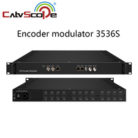 Encodeur-modulateur HD CSP-3536S 8/16/24 HD DVB-S2 ISDBT DVBT DVBC RF IP OUT