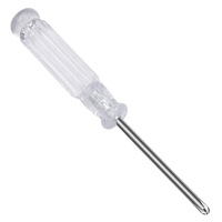 Tournevis 3.0 avec manche en cristal, embouts cruciformes, plats et Torx, ensemble complet, outils métriques pour ordinateur, en acier au chrome-vanadium