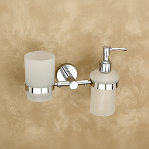 MISHWA-Dispensador de loción con soporte para cepillo de dientes, - Product Image 1