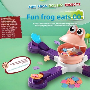 Aventura de Rana Comedora de Frijoles: Divertido <span class=keywords><strong>Juego</strong></span> de Mesa Multijugador Competitivo con Comida para Lanzar, Comer Insectos, Relajación y Entrenamiento Cerebral - Product Image 4