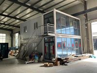 Appartements modernes préfabriqués de luxe Maisons Pu Mobile Maison verte en conteneur pliable de 12 mètres et 10 pieds avec piscine/sauna