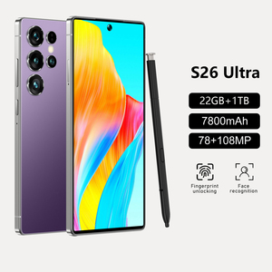 Original S26 Ultra 5g điện thoại thông minh 7.3 inch HD hiển thị MTK Deca Core Bộ vi xử lý 22GB + 1TB thông minh - Product Image 4