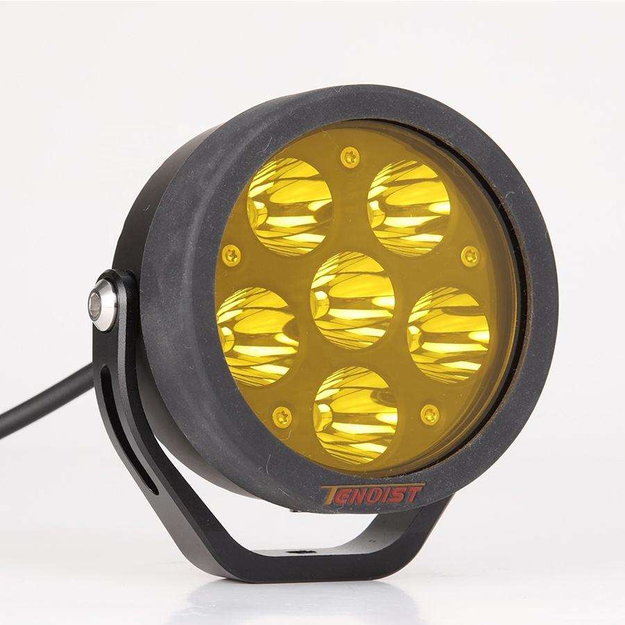 Lumière jaune blanche