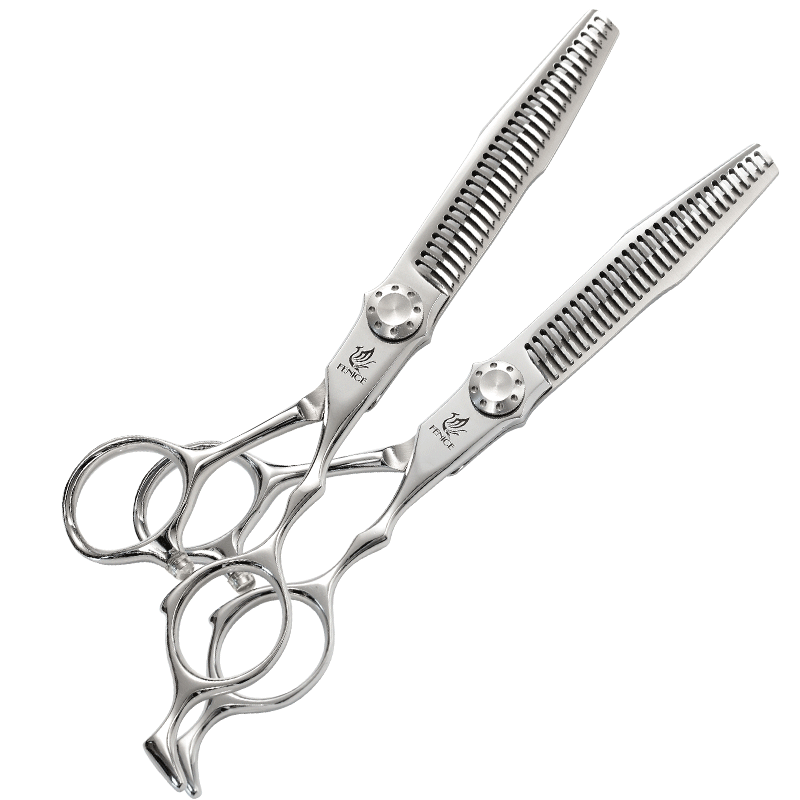 Fenice VG10 En Acier Inoxydable 6 Pouces Coiffure Dents Cisailles Ciseaux à Amincir les Cheveux