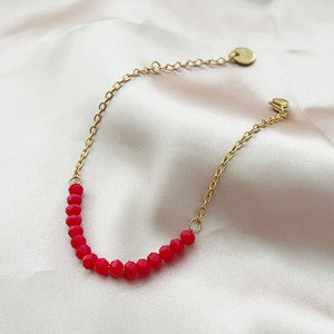 2025 Wholesale Summer Jewelry Colorful Natural Stone <b>Beads</b> <b>Bracelets</b> Stainless Steel Chains <b>Bracelets</b> for Women - Product Image 6