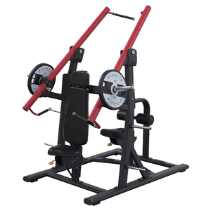 Máquina de gimnasio comercial de doble función para press de pecho isolateral y polea lateral con carga de placas, logotipo personalizado OEM - Product Image 1