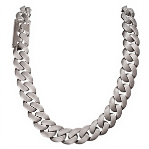 925 Sterling Silver Natural Cuban Link Necklace VVS Moissanite <b>Iced</b> <b>Out</b> <b>Chain</b> Rhodium Plated Unisex Hip Hop Gift Jewelry - Product Image 2
