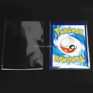 Fundas Protectoras Transparentes para Tarjetas Coleccionables, Personalizables con Logotipo, en Varios Tamaños y Grosores, Marca <span class=keywords><strong>Rhett</strong></span> - Product Image 3