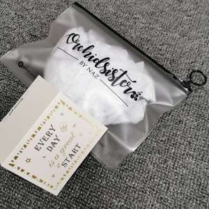 Custom PVC Zipper Top Bag Pouch Clear Packaging Bag Zipper lock Product Packaging zipper lock plastic bikini PVC Swimwear Bag