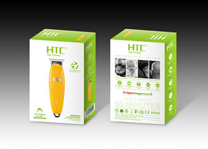 Tondeuse <span class=keywords><strong>à</strong></span> cheveux rechargeable <span class=keywords><strong>à</strong></span> batterie au lithium HTC AT-535 pour la barbe des hommes et la maison - Product Image 2