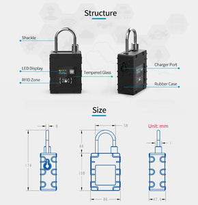 Lucchetto GPS Intelligente per Carichi Pesanti |   Tracciare, Sbloccare e Proteggere il Carico con Connettività IoT 4G - Product Image 6