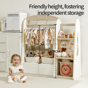 Tủ quần áo trẻ em VSUCH, giá để đồ linh tinh, thiết kế tủ quần áo trẻ em, tủ quần áo tự làm dễ thương, tủ quần áo trẻ sơ sinh - Product Image 4