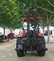 Zanjadora de Cadena de 2 Metros de Profundidad / Zanjadora Montada en Tractor de 40/50/60/80 cm de Ancho para Granjas, Huertos y Sitios de Construcción