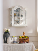 Étagère Murale Décorative Vintage Française Pliable en Fer Forgé pour Rangement de Salon, Armoire, Vitrine ou Bureau