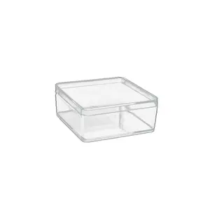 The Factory Produces Customized Square Clear And Transparent Plastic Acrylic Box To Display Plastic Jewelry Packaging Box