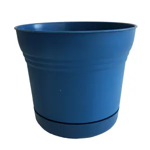 Factory Supply Ronbo Sunrise Plastic Plant Pots Flower Pot Stand Planter