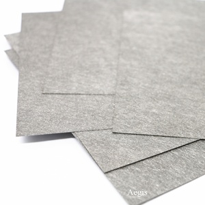 Feutre de nickel de taille 300 <span class=keywords><strong>x</strong></span> 300 mm, fibre de 25 µm, porosité de 80 %, épaisseur de 0,5 mm, électrode poreuse en feutre de fibre de nickel - Product Image 2