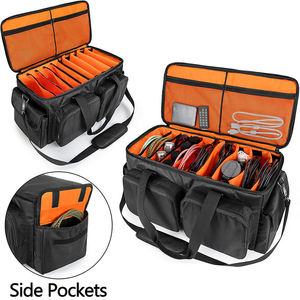 Bolsa de Transporte Grande para Cables de DJ, Organizador de Cables con Divisor Interno Desmontable y Compartimento Acolchado para DJ - Product Image 5