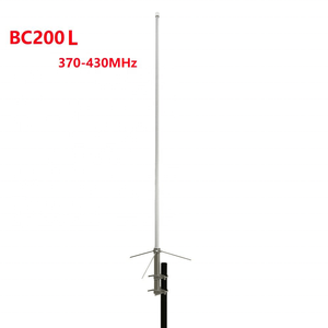 เสาอากาศสถานีฐานแบบรอบทิศทาง UHF 370-430MHz ทำจากไฟเบอร์กลาส สำหรับการสื่อสารภายนอกอาคาร พร้อมขั้วต่อ SO239 - Product Image 1