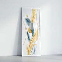 Panneau d'éclairage décoratif moderne à économie d'énergie pour l'éclairage de fond de villa de luxe, pièces d'ascenseur, plafond de voiture et éclairage mural