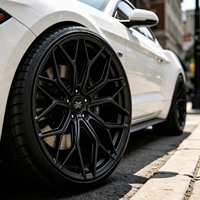 Jantes forgées sur mesure XINGTU à rayons maillons, fabriquées sur commande pour BMW M3 M4 5x120, Ford Mustang 5x114.3, Toyota Supra 5x112