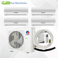 Climatiseur Multi-Split Inverter DC 220V R32 18000-42000 BTU Multi-Zone 5 Voies à Combinaison Libre pour Appartement, Villa, Maison