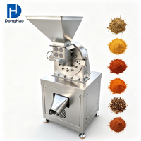 Moulin à grains à disque denté en acier inoxydable pour céréales sèches, machine à moudre le blé, le riz et le maïs