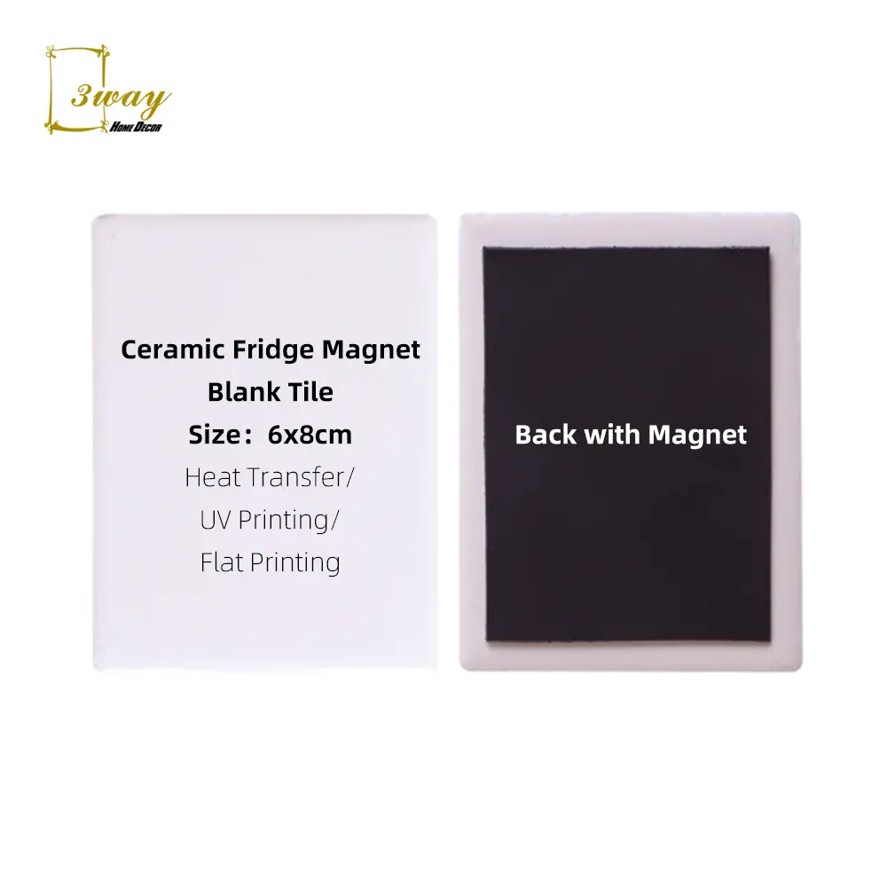 Square Shape Sublimation Fridge Magnet Blank Fridge Magnet