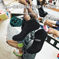 Chaussettes de trampoline à ressort pour jeunes et adultes, antidérapantes pour l'escalade, chaussettes de yoga sportives tricotées avec grip