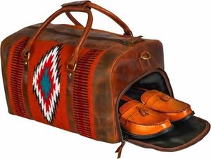 Nuevo Bolso de Viaje de Cuero Genuino, de Gran Capacidad, Impermeable, con Correa Ajustable, el Compañero de Viaje Definitivo - Product Image 2