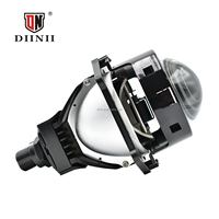 Lampe de projecteur Bi-LED 120W 12000lm Blanc 6500K Faisceau haut et bas IP68 Étanche H4 Mini phares Lumière laser Phare LED