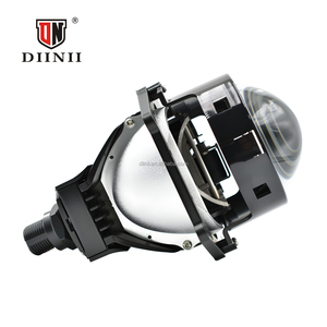 Lampe <span class=keywords><strong>de</strong></span> projecteur Bi-LED 120W 12000lm Blanc 6500K Faisceau haut et bas IP68 Étanche H4 Mini phares Lumière laser Phare LED - Product Image 2