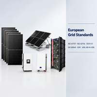 Sistema Solar Híbrido Completo de 5kW 10kW 20kW 30kW con Inversor Solar MPPT y Almacenamiento de Batería