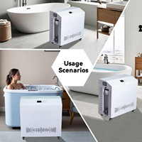 Refroidisseur d'eau extérieur filtre 1HP bain de glace refroidisseur d'eau froide avec filtre refroidisseur