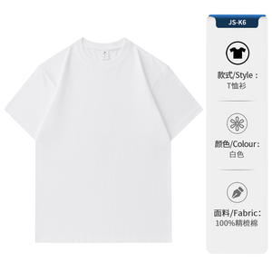 Basic Cotton T-Shirt Men Solid Color Round Neck Short Sleeve <b>Lightweight</b> Casual Wear 95% Cotton With Label Part Number 506 - Product Image 5