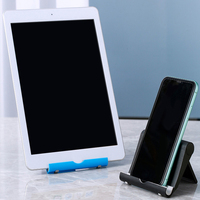 Soporte Plegable Ajustable, Soporte Universal Portátil para Teléfono Móvil, Soporte para Tablet, Soporte para Ver Vídeos en la Oficina, en Casa