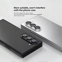 Protection d'objectif de caméra HD transparente anti-rayures incassable facile à installer pour Samsung Galaxy Z Fold 8 Ultra/FLIP 8