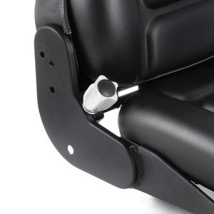 Siège de tracteur semi-suspendu de haute qualité équipement de machine de construction siège de chariot élévateur siège de véhicule de pelouse - Product Image 5