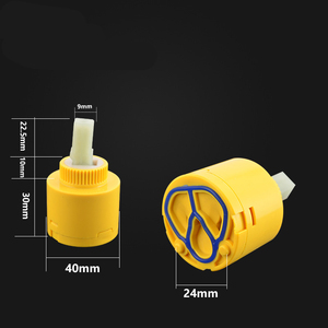 Cartucce In Ceramica Da 33mm E 35mm, Cartucce Di Rubinetto In Ceramica A 3 O 4 Vie Di Ricambio Per Rubinetto Doccia A Maniglia, Valvola Di Rubinetto In Ceramica (N35DW