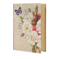 Boîte cadeau de Noël personnalisée en carton avec fermeture magnétique en forme de livre pour chocolats, biscuits et bonbons