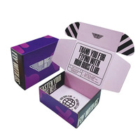 Vente en gros de boîte postale d'expédition ondulée en carton CMJN couleur imprimée avec logo personnalisé