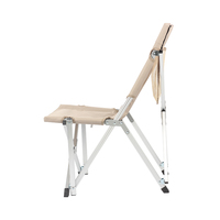 Chaises de camping et de pêche modernes, robustes, portables, pliables, en alliage d'aluminium et tissu Oxford, inclinables au sol