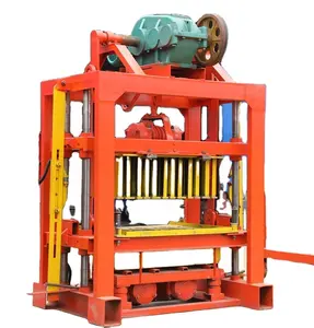 Großhandelspreis Sandblockmaschine hohle Blöcke Maschine QTJ 4-40 Ziegelherstellungsmaschinen Werkspreis