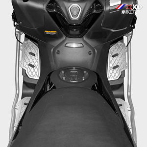 2021-2025 Yamaha Tmax560 Accesorios de motocicleta Panel DE <span class=keywords><strong>SEGURO</strong></span> anticaída de acero inoxidable Modificación de pedal de aluminio Todo nuevo - Product Image 1