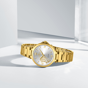 NAVIFORCE <span class=keywords><strong>Montre</strong></span> 5060 <span class=keywords><strong>Montre</strong></span> Femme <span class=keywords><strong>Montre</strong></span>-Bracelet Luxe Or Dames Bracelet Acier Inoxydable Classique Mode Femme Horloge - Product Image 4