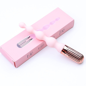 Vibromasseur anal multifréquence rechargeable avec poignée, pour hommes et femmes - Product Image 4