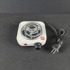 Mini-réchaud électrique portable 500W pour charbon de chicha, allume-charbon rapide, fourneau à charbon métallique, <span class=keywords><strong>plaque</strong></span> chauffante compacte pour grillades - Product Image 2