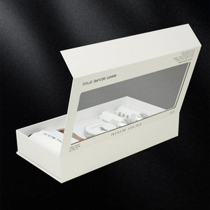 European Hot Selling Recyclable Handmade Rigid Cardboard Magnetic <b>Gift</b> Box with Embossing Luxury Packaging - Product Image 2