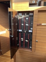 Panneau électrique marin avec voltmètre numérique, ampèremètre, chargeur USB, panneau de commutation 12V 24V DC pour yacht, bateau, système d'alimentation marine
