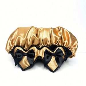 Gorro de Satén de Doble Capa con Antifaz Desmontable para Cabello Rizado Natural, Reduce el Frizz y Retiene la Humedad, Regalos Promocionales - Product Image 1